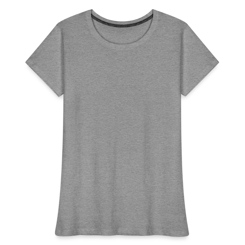 Women’s Premium Organic T-Shirt - heather gray
