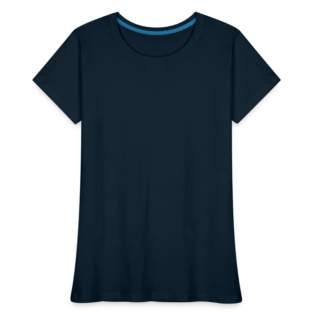 Women’s Premium Organic T-Shirt - deep navy