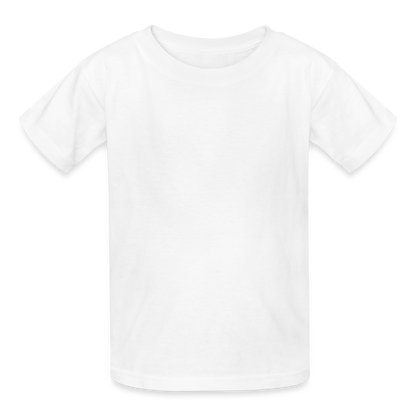 Hanes Youth Tagless T-Shirt - white