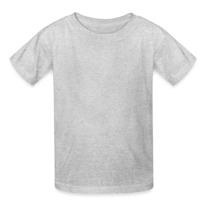Hanes Youth Tagless T-Shirt - heather gray