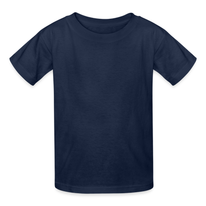 Hanes Youth Tagless T-Shirt - navy