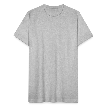 Unisex Jersey T-Shirt by Bella + Canvas - heather gray