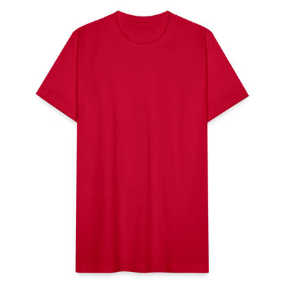 Unisex Jersey T-Shirt by Bella + Canvas - red