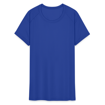 Women's Moisture Wicking Performance T-Shirt - royal blue