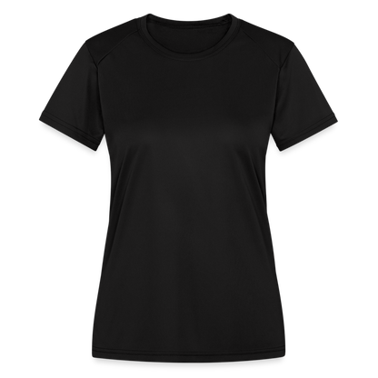Women's Moisture Wicking Performance T-Shirt - black