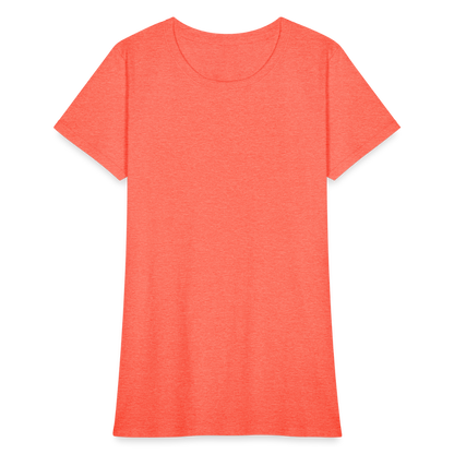 Women's T-Shirt - heather coral