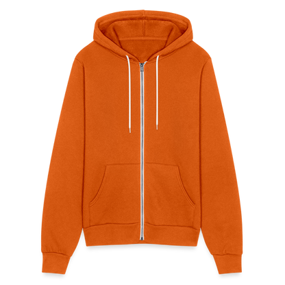 Bella + Canvas Unisex Full Zip Hoodie - autumn