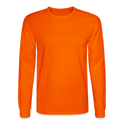 Men's Long Sleeve T-Shirt - orange