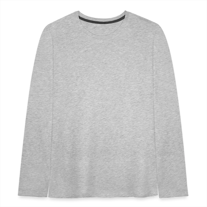 Kids' Premium Long Sleeve T-Shirt - heather gray