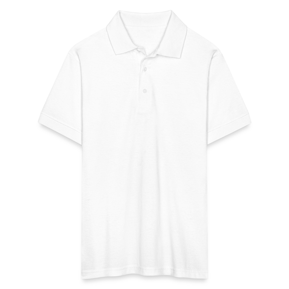Gildan Unisex 50/50 Jersey Polo - white