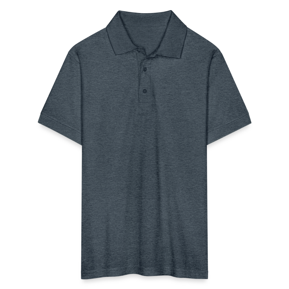 Gildan Unisex 50/50 Jersey Polo - deep heather