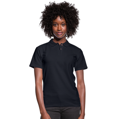 Women's Pique Polo Shirt - midnight navy