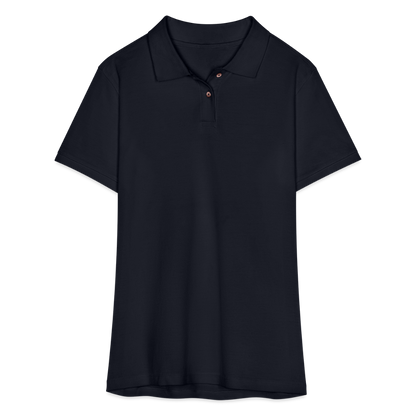 Women's Pique Polo Shirt - midnight navy