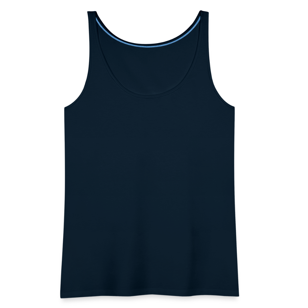 Women’s Premium Tank Top - deep navy