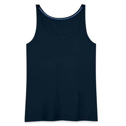 Women’s Premium Tank Top - deep navy