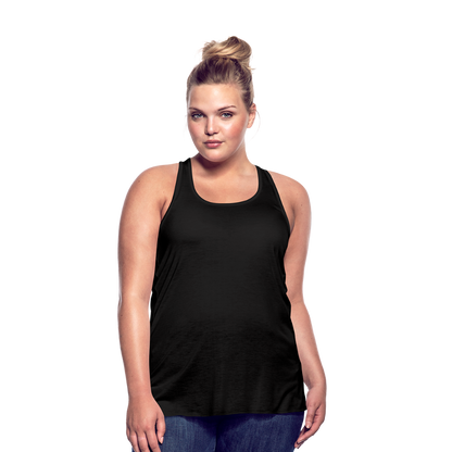 Women's Flowy Tank Top by Bella - black