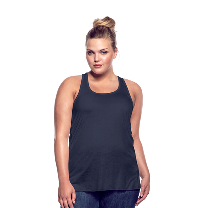 Women's Flowy Tank Top by Bella - navy