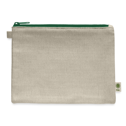Carry All Pouch - natural/green