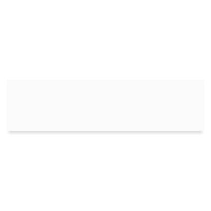 Bumper Sticker - white matte