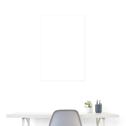 Poster 24x36 - white