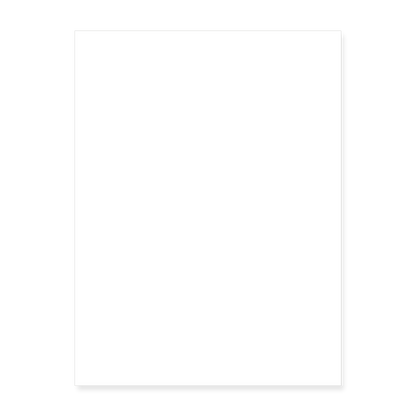 Poster 18x24 - white