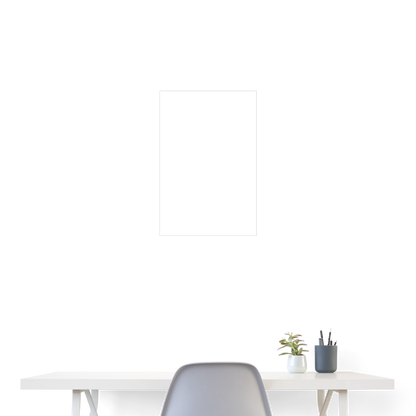 Poster 18x24 - white