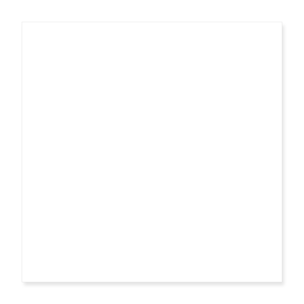 Poster 16x16 - white