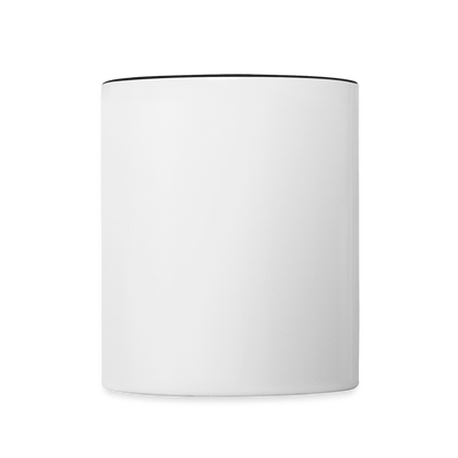 Contrast Coffee Mug - white/black