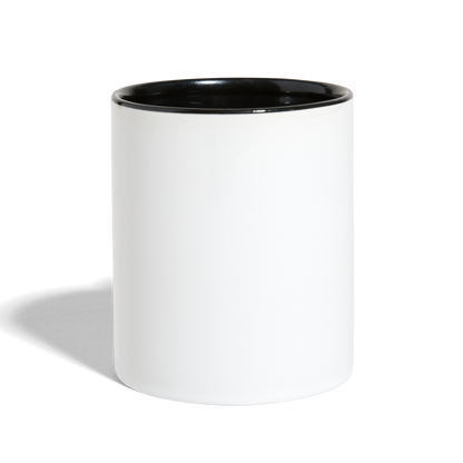 Contrast Coffee Mug - white/black