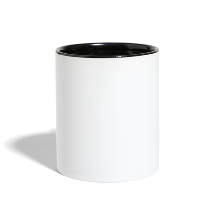 Contrast Coffee Mug - white/black