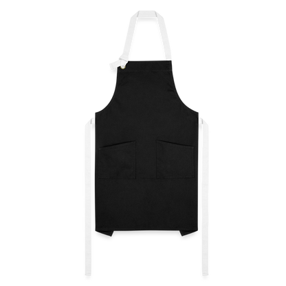 Artisan Apron - black/white