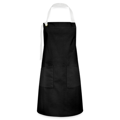 Artisan Apron - black/white