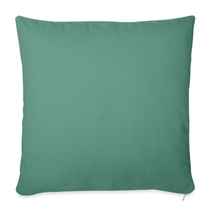Throw Pillow Cover 18” x 18” - cypress green