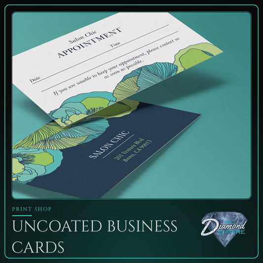 Uncoated Business Cards