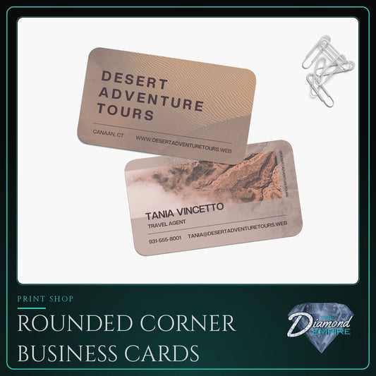 Rounded Corner Business Cards