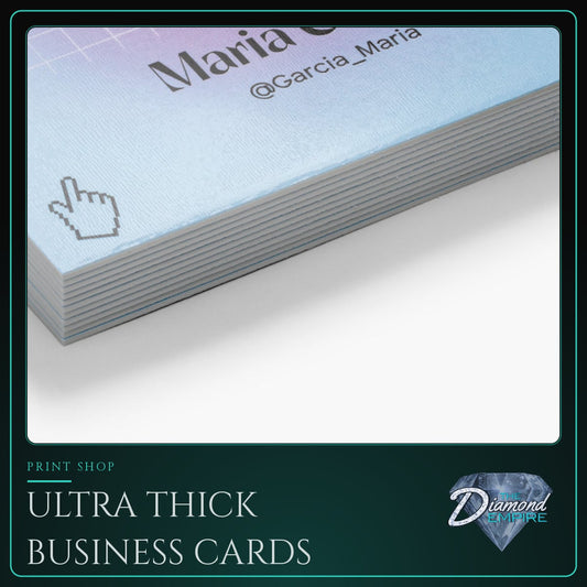 Ultra Thick Business Cards