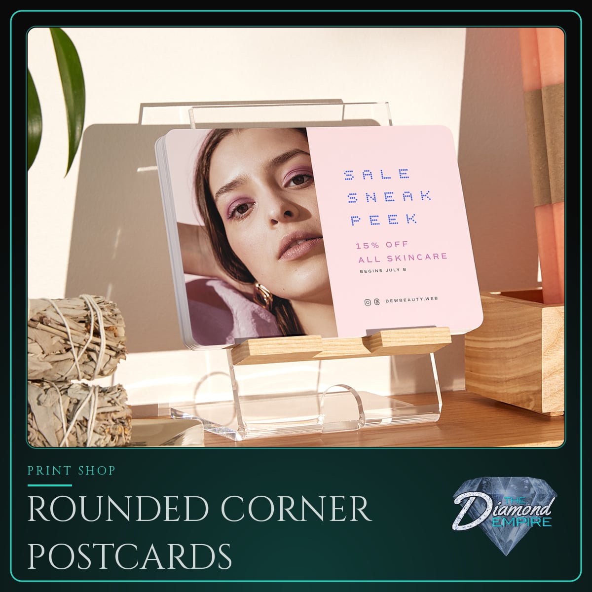 Rounded Corner Postcards