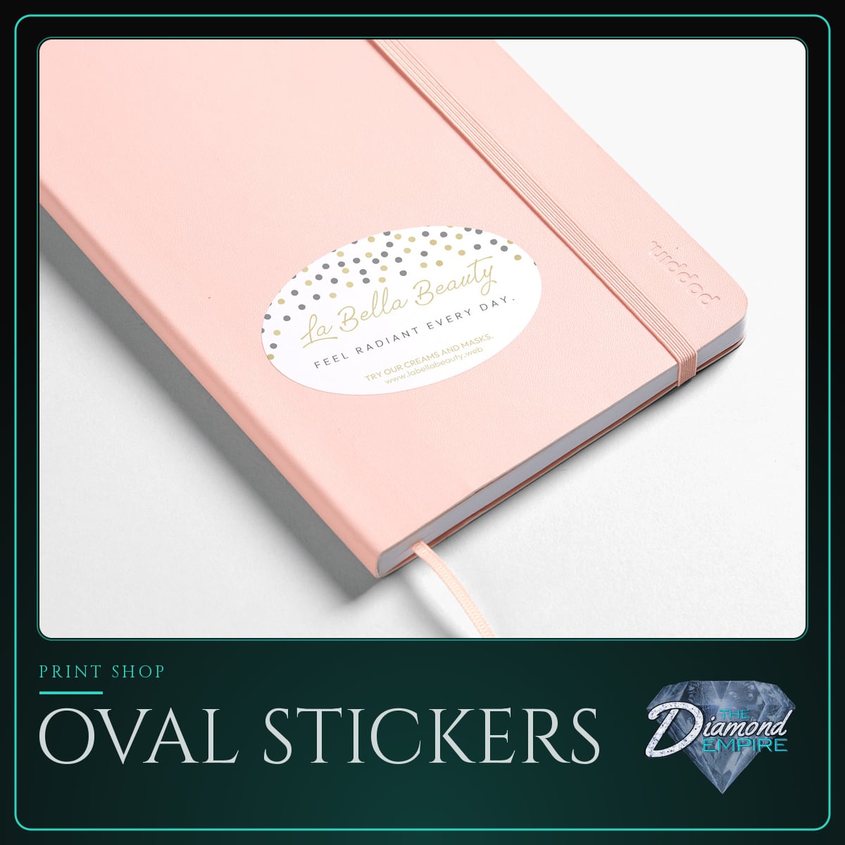 Oval Stickers