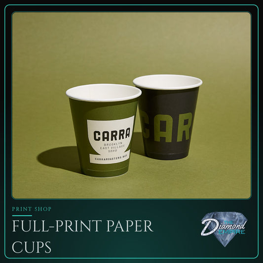 Full-Print Paper Cups