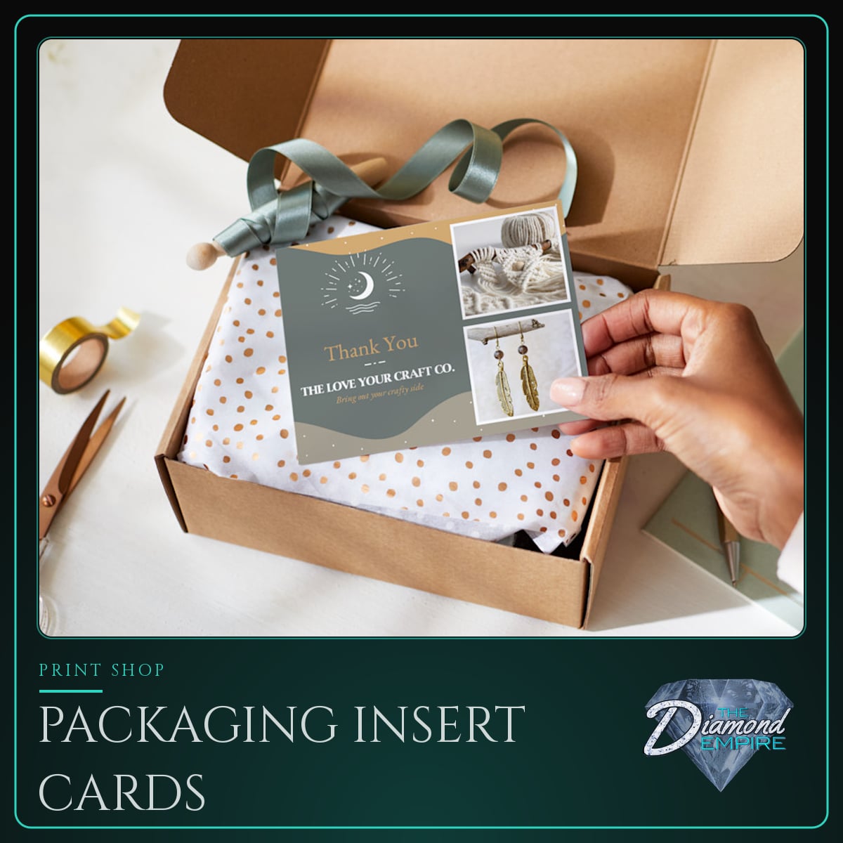 Packaging Insert Cards