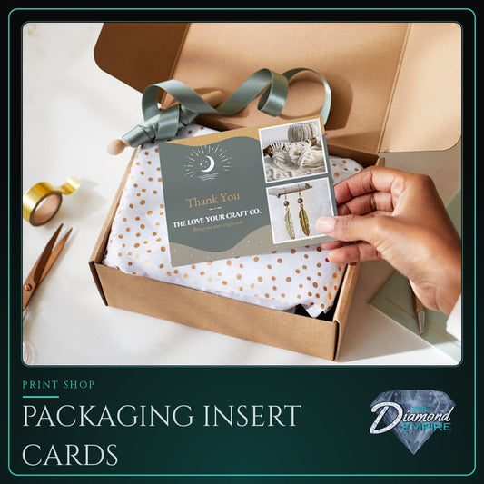 Packaging Insert Cards