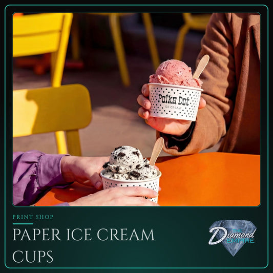 Paper Ice Cream Cups