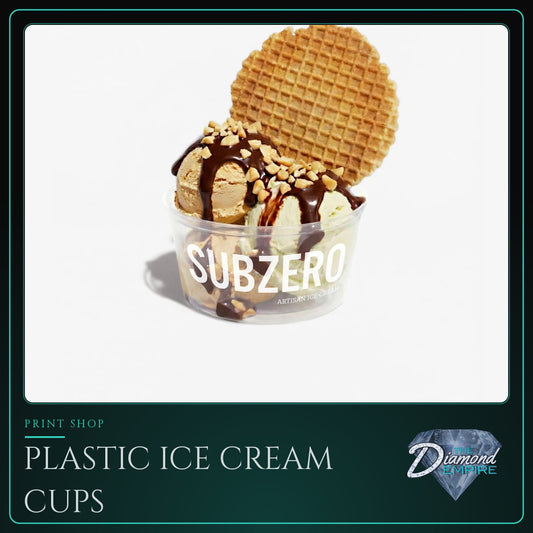 Plastic Ice Cream Cups
