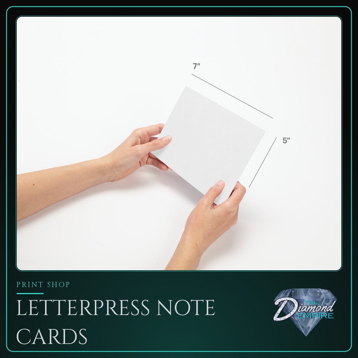 Letterpress Note Cards