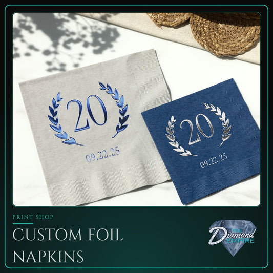 Custom Foil Napkins