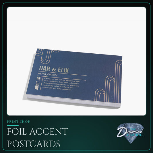 Foil Accent Postcards