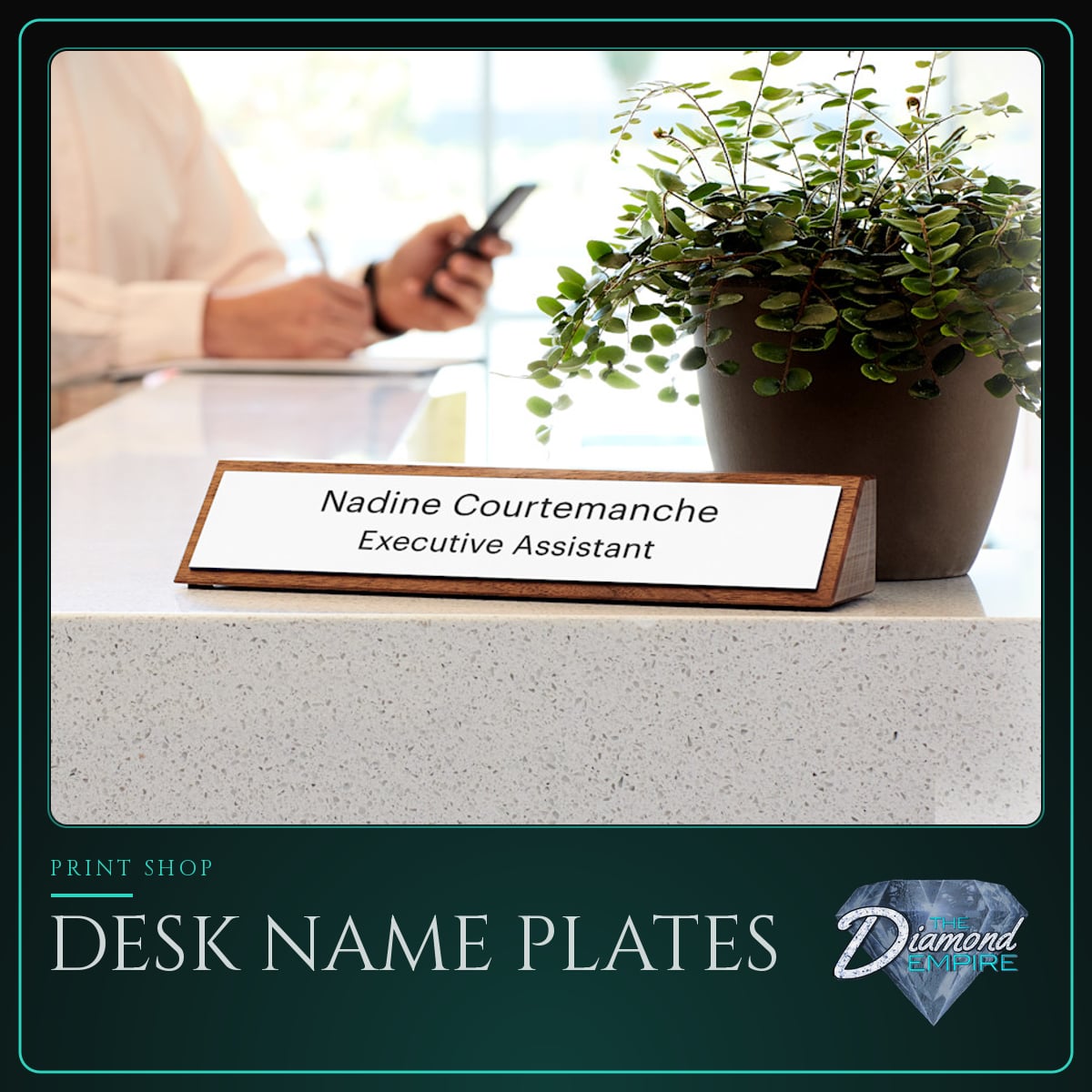Desk Name Plates