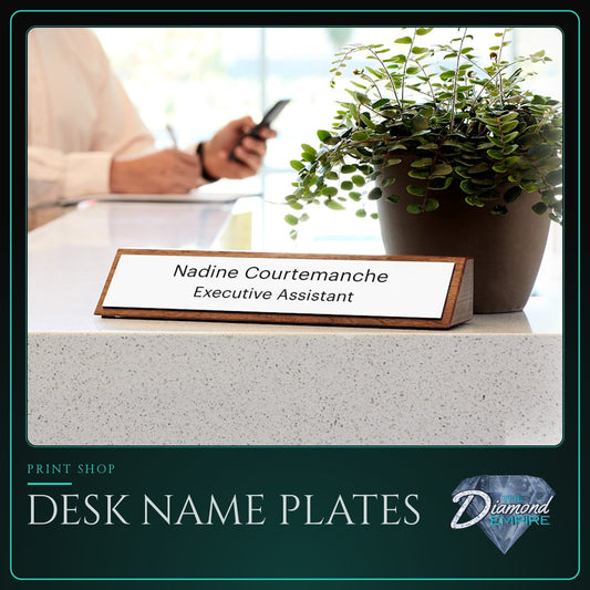 Desk Name Plates