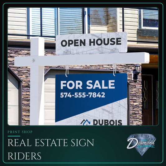 Real Estate Sign Riders