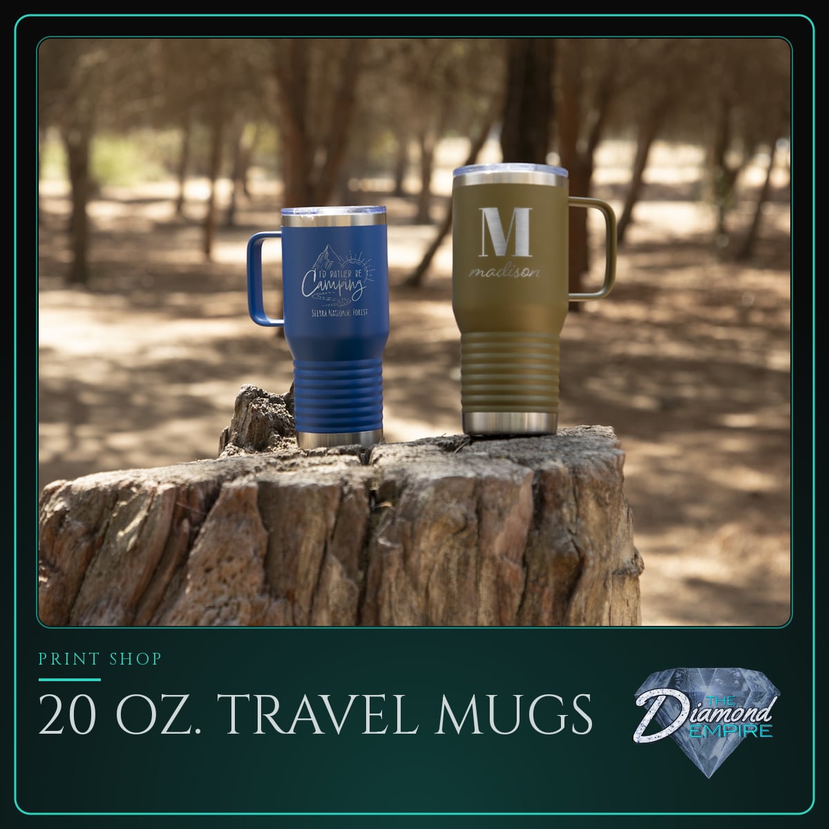 20 oz. Travel Mugs